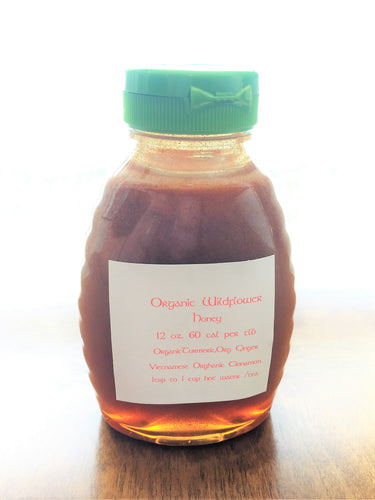 Organic Wildflower Spiced Honey